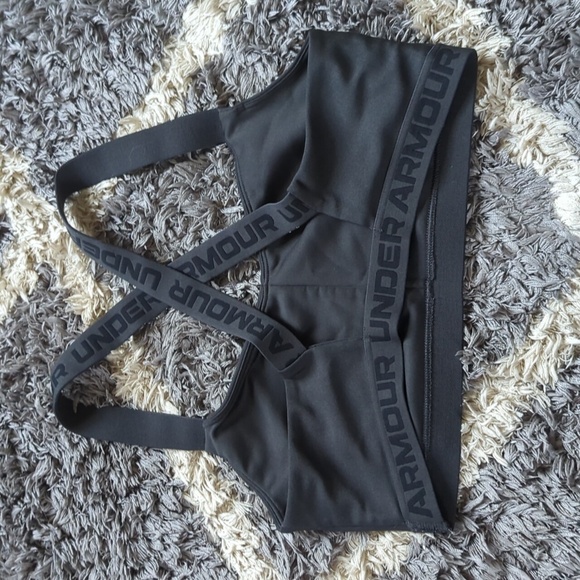 Under Armour Black Criss Cross Back Sports Bra - Picture 5 of 6